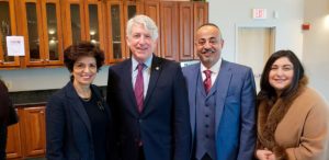 Virginia Attorney General Mark Herring meets with a Bahá’í delegation in November 2018