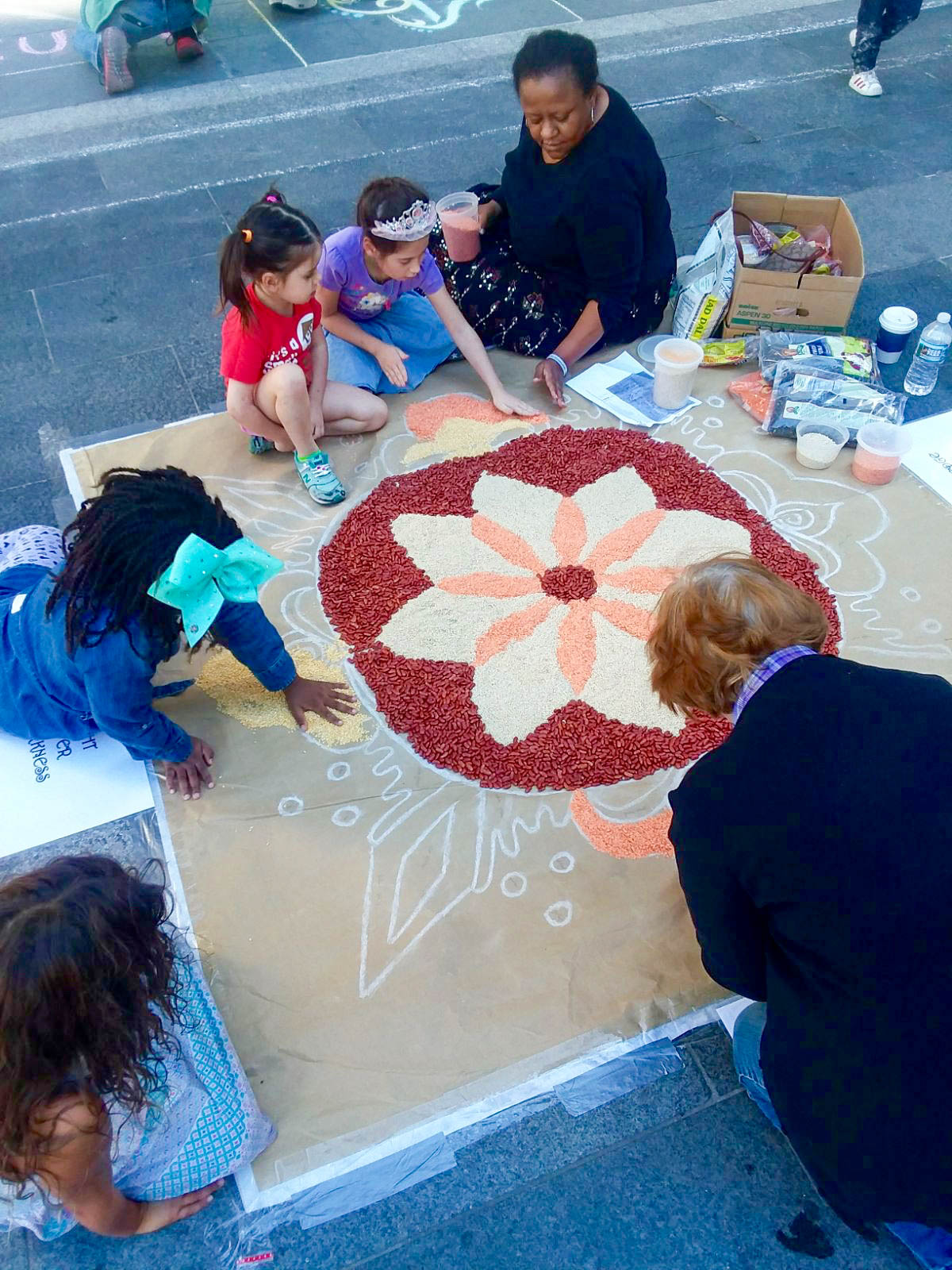 Chalk Art Love in Philadelphia